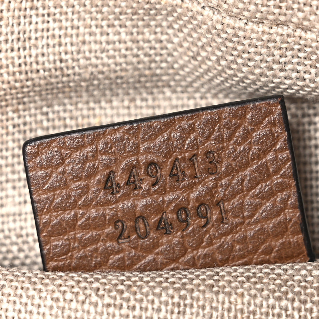 Monogram Mini Bree Messenger Bag Beige Tabacco