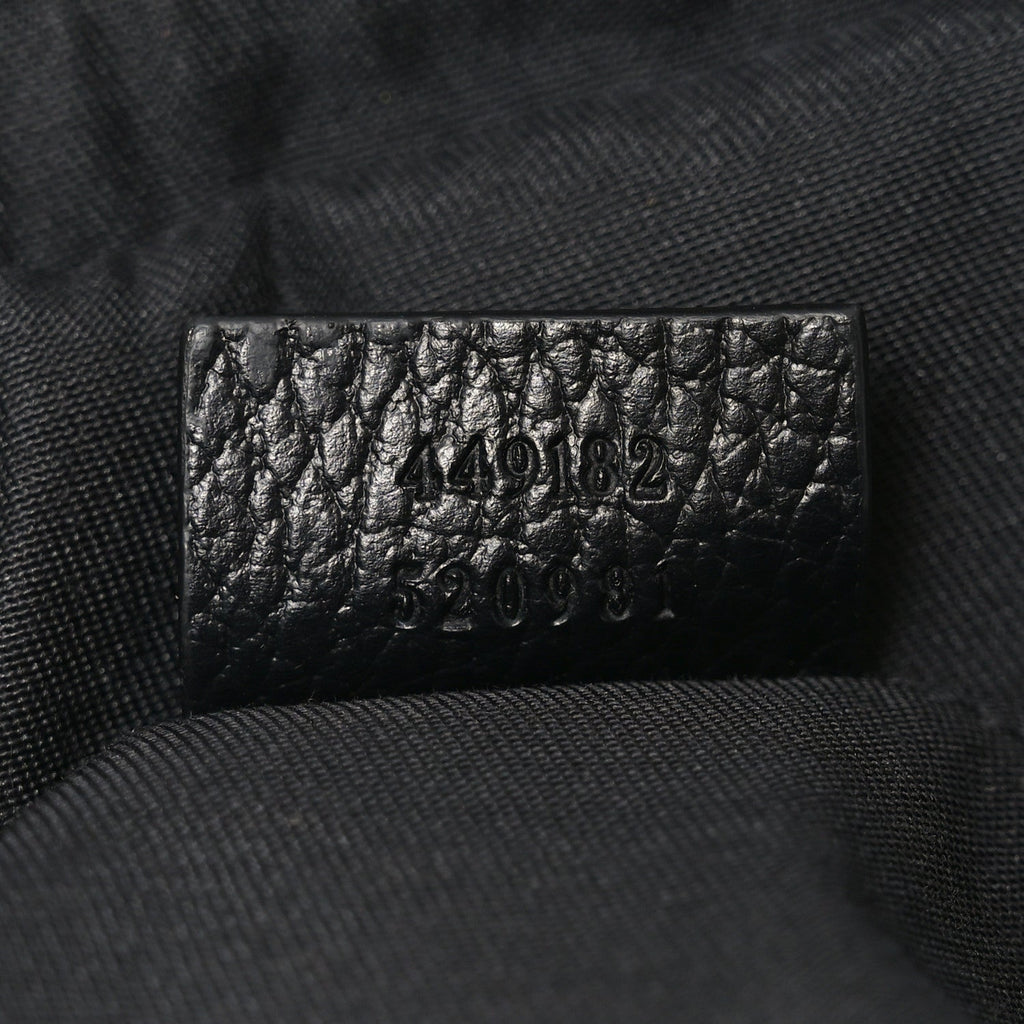 Nylon Monogram Fanny Pack Belt Bag Black