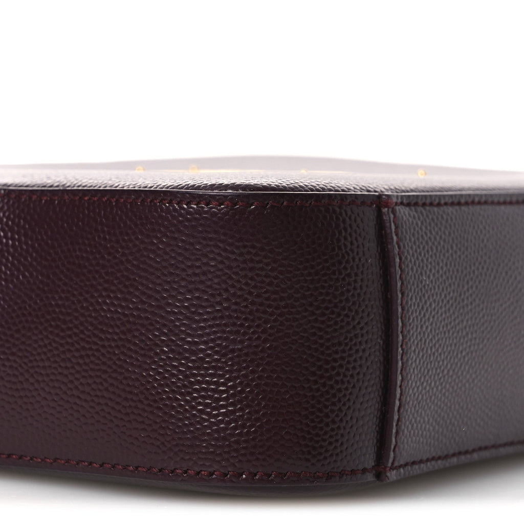 Grain De Poudre Small Classic Monogram Camera Bag Amaranto