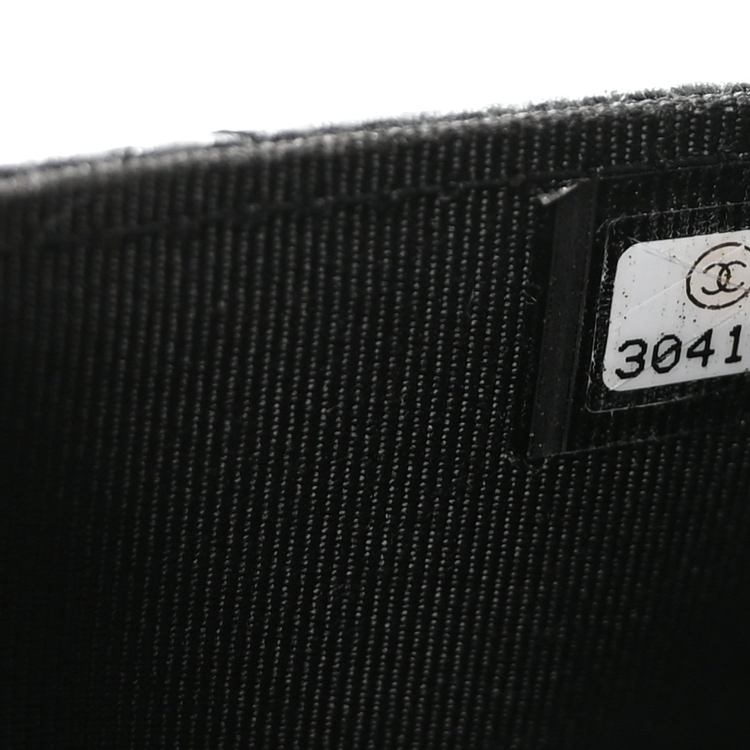 Caviar Quilted Flap  Holder Wallet Black