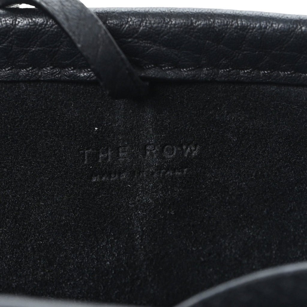 Grained Calfskin Small N/S Park Tote Black