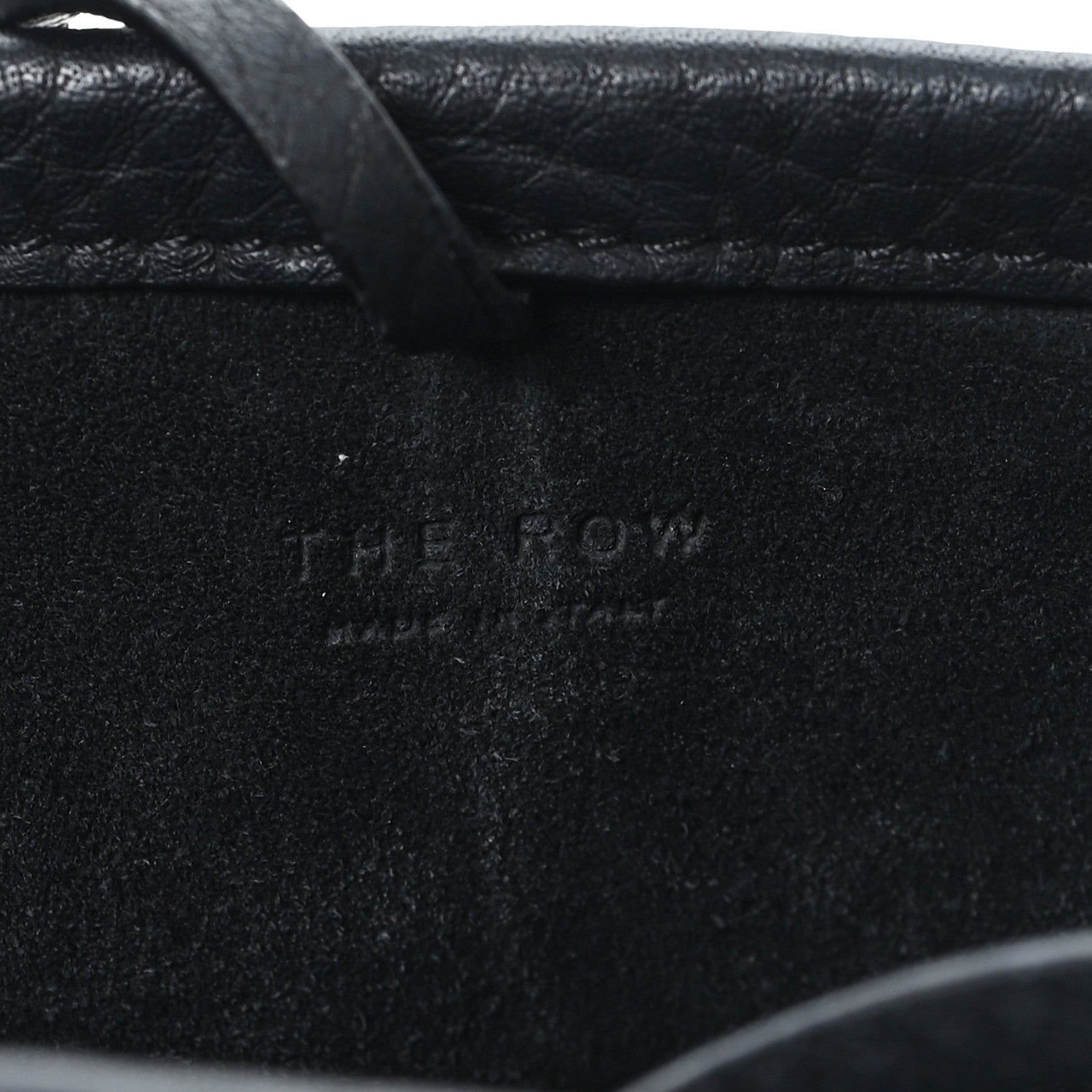 Grained Calfskin Small N/S Park Tote Black