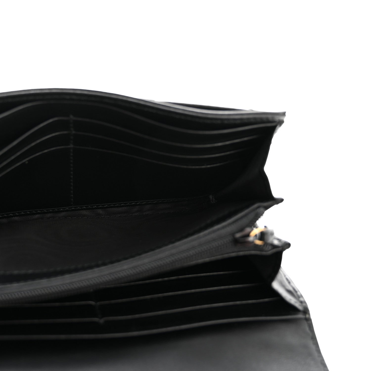 Calfskin Matelasse GG Marmont Continental Wallet Black