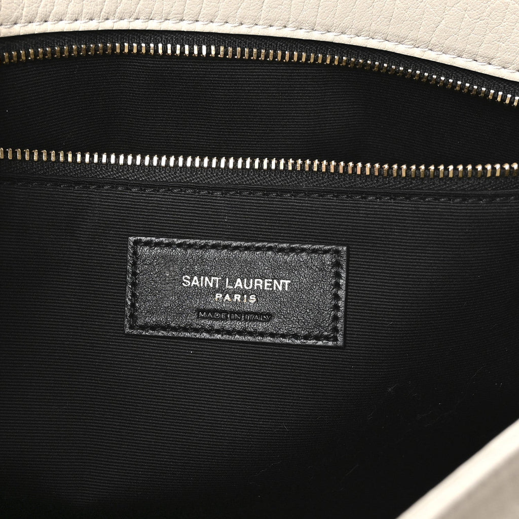 Grained Lambskin Monogram Large Niki Chain Satchel Crema Soft