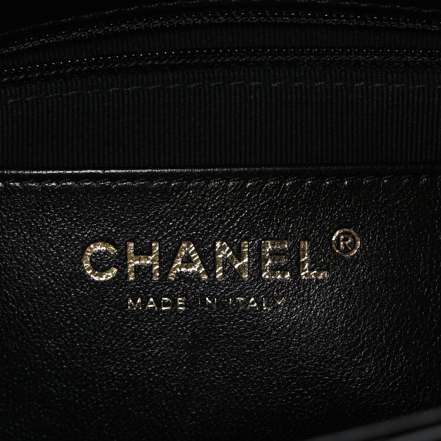 Lambskin Quilted Small Funky Town Flap Black