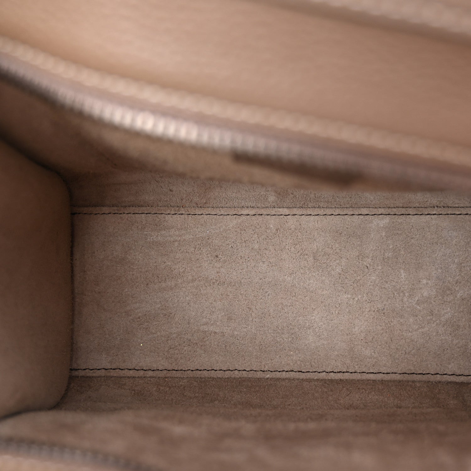 Drummed Calfskin Nano Luggage Souris