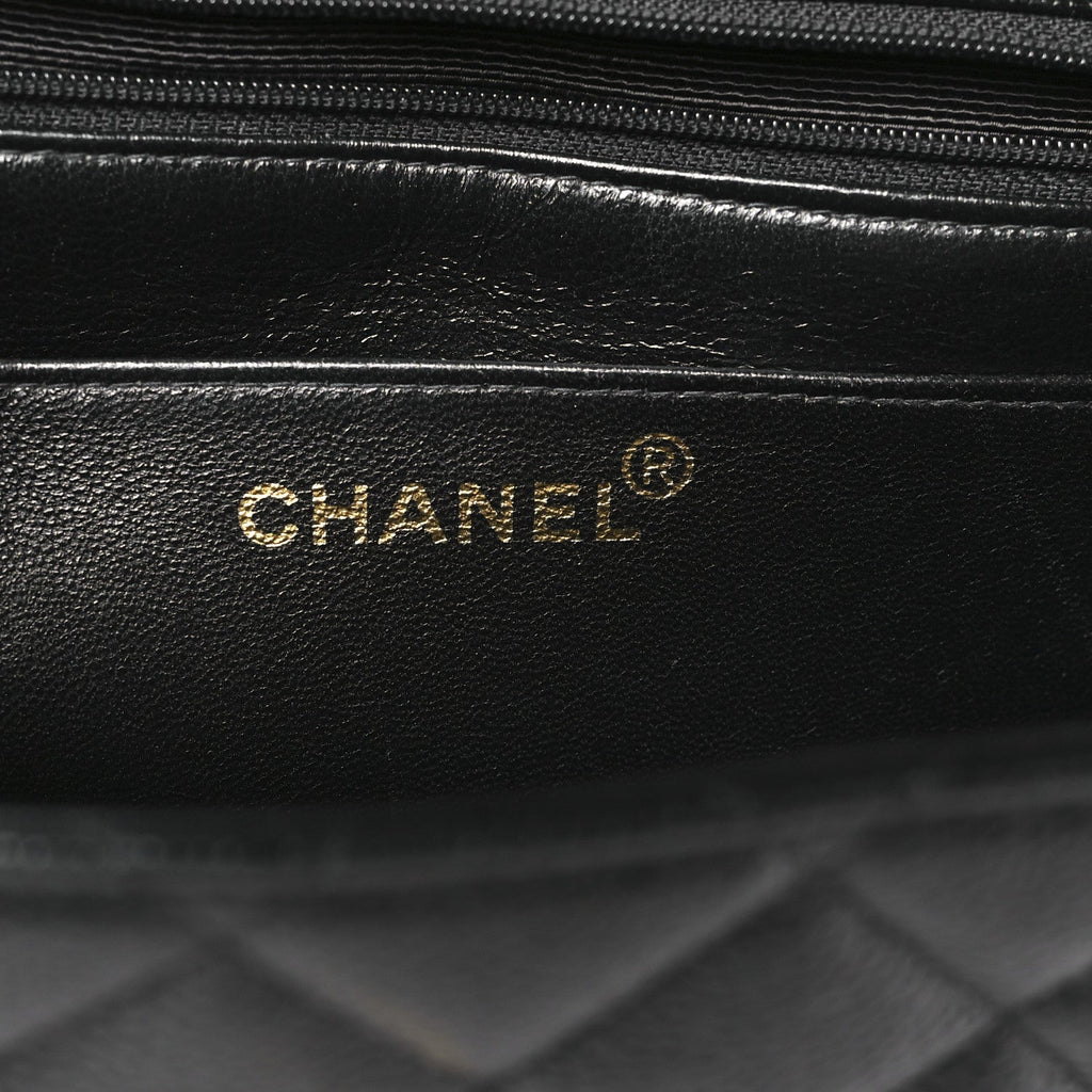 Caviar Jumbo Single Flap Black