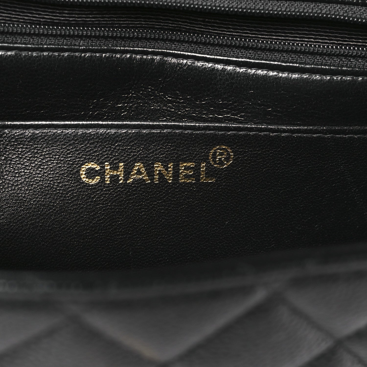 Caviar Jumbo Single Flap Black