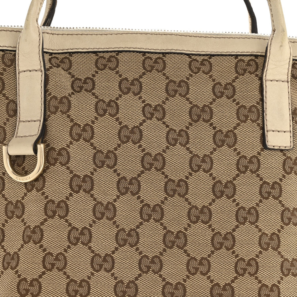 Monogram Medium New Britt Hobo Tote Off White