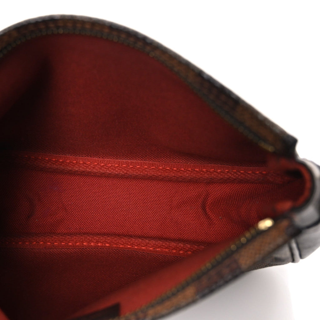 Damier Ebene Trousse Make Up Bag Pochette