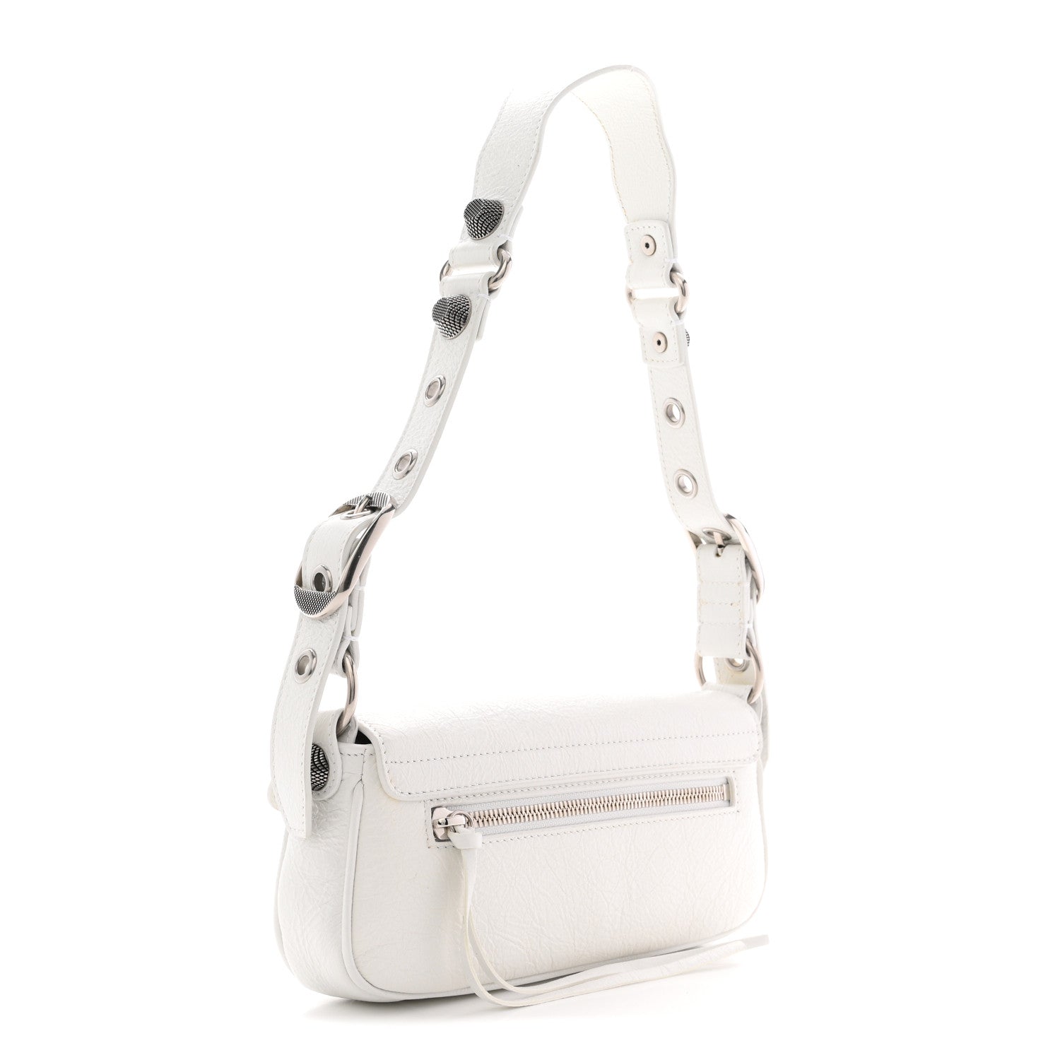 Agneau Arena Le Cagole Sling Bag XS Optic White