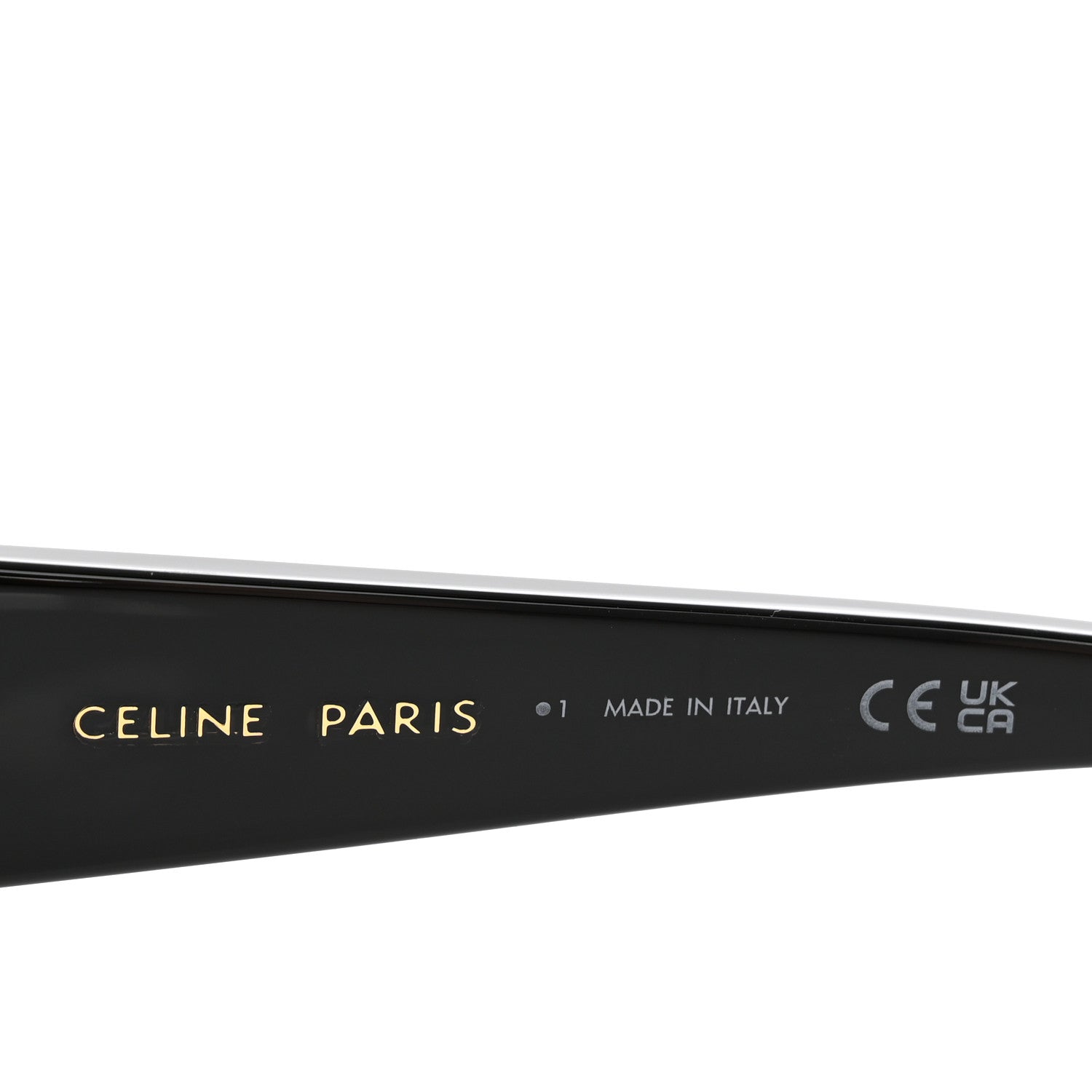Oversized Round Sunglasses CL40292U Black