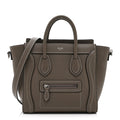 Drummed Calfskin Nano Luggage Souris
