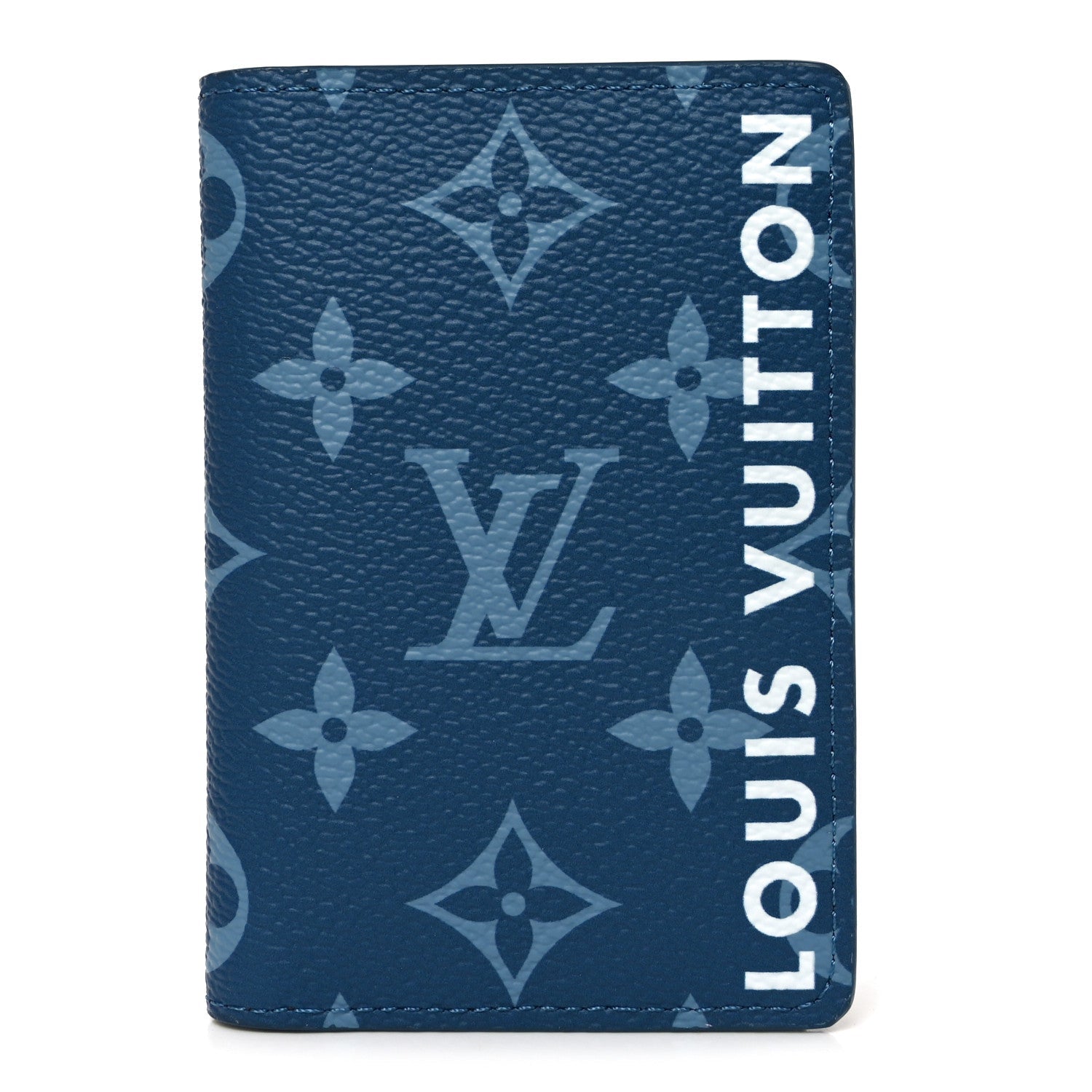 Monogram Pocket Organizer NM Atlantic Blue