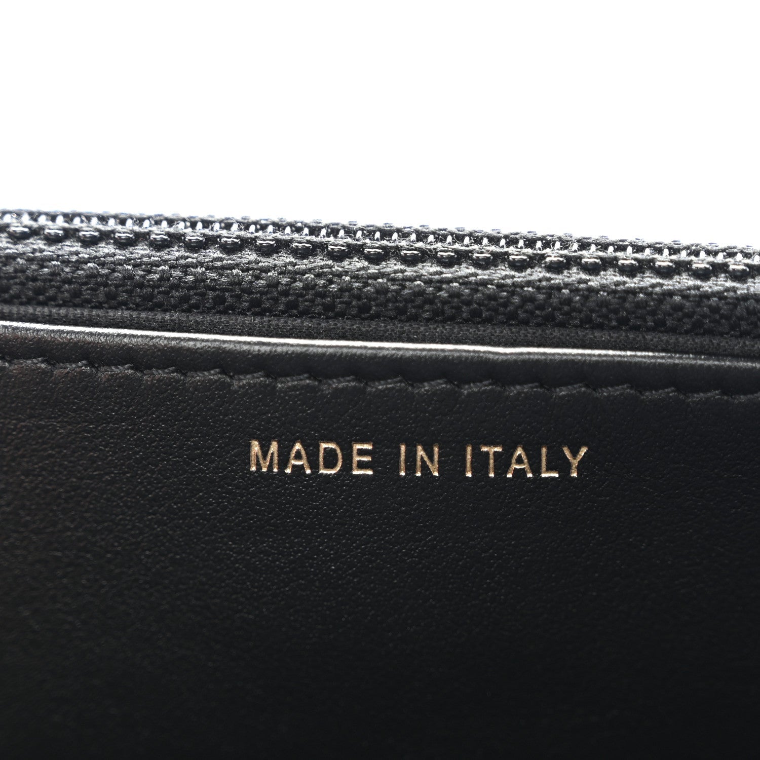 Caviar Quilted Boy Wallet On Chain WOC Black