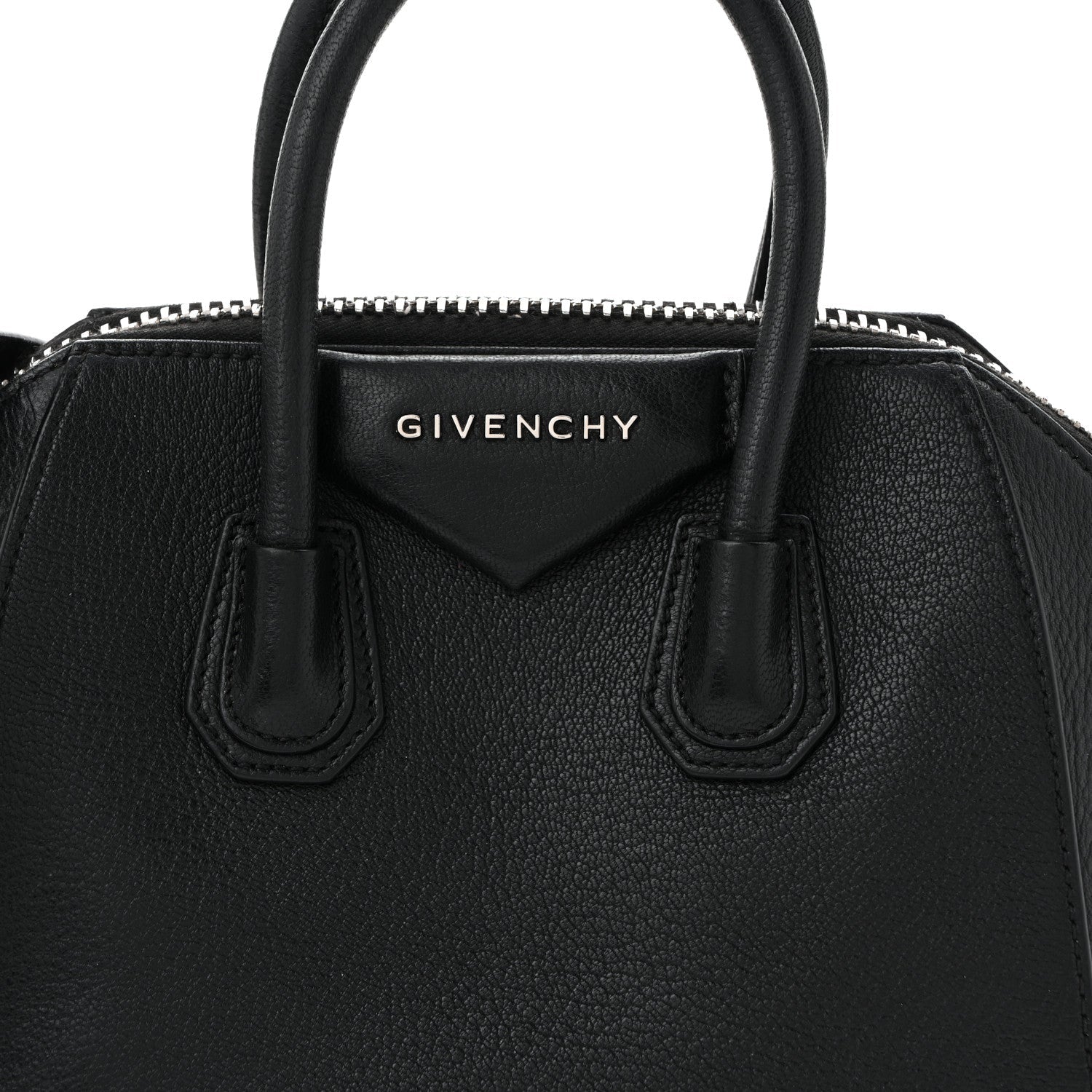 Sugar Goatskin Mini Antigona Black