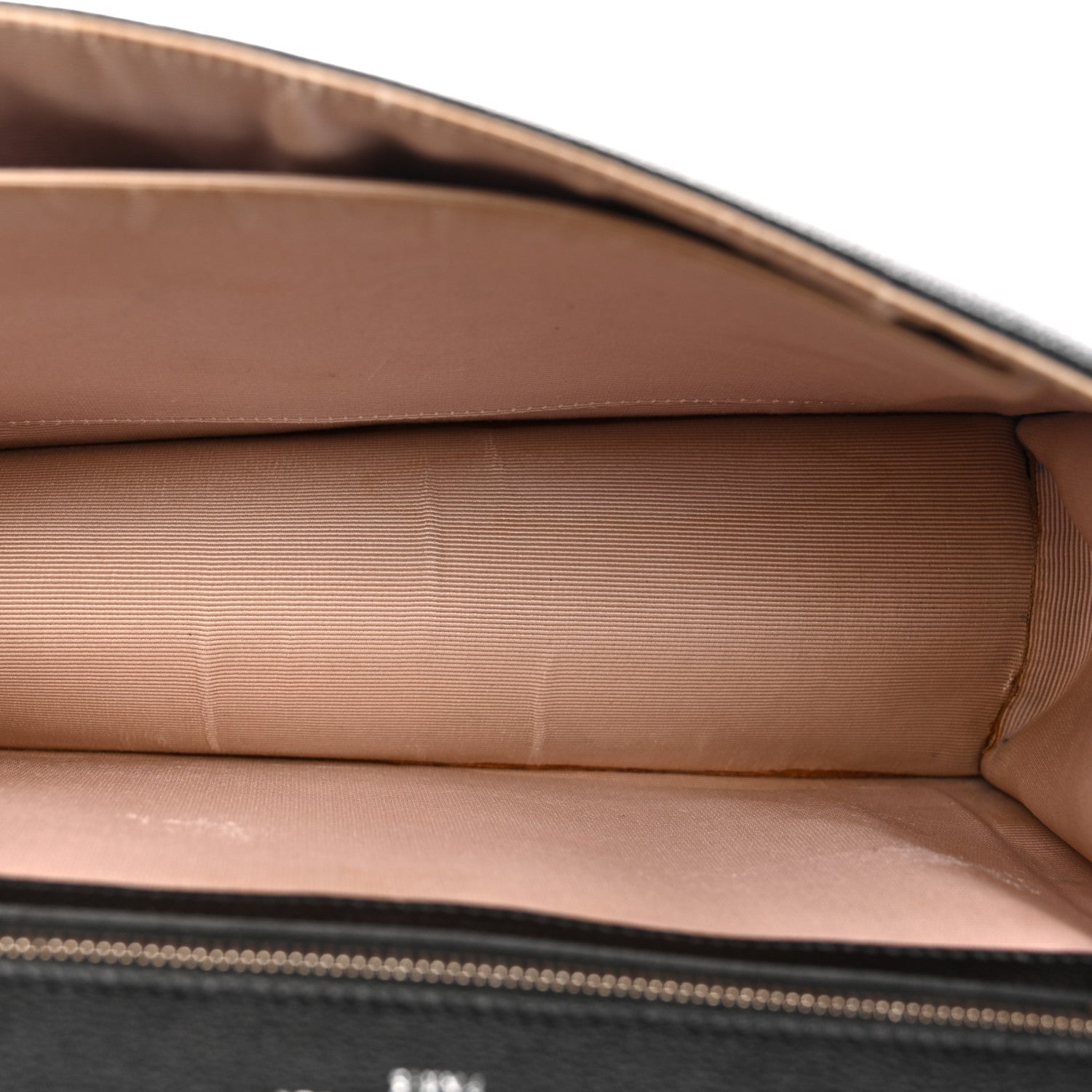 Grained Calfskin Medium Diorama Flap Bag Black