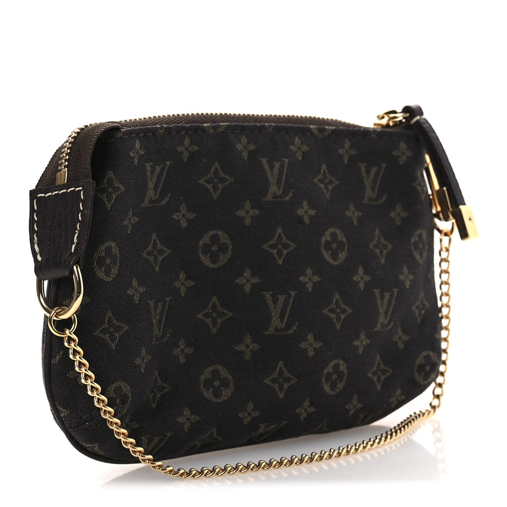 Monogram Idylle Mini Pochette Accessories Fusain