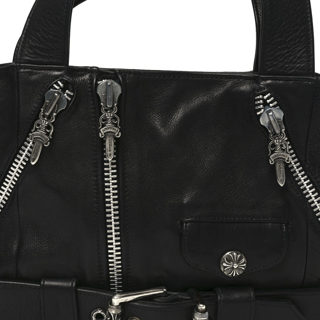 Grained Calfskin JJ Dean Tote Black