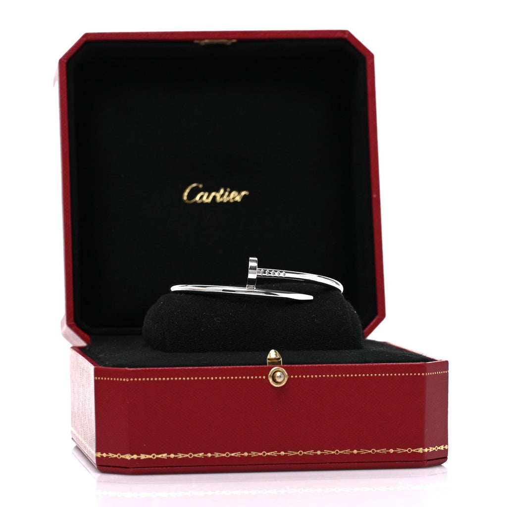 18K White Gold Juste Un Clou Bracelet 16