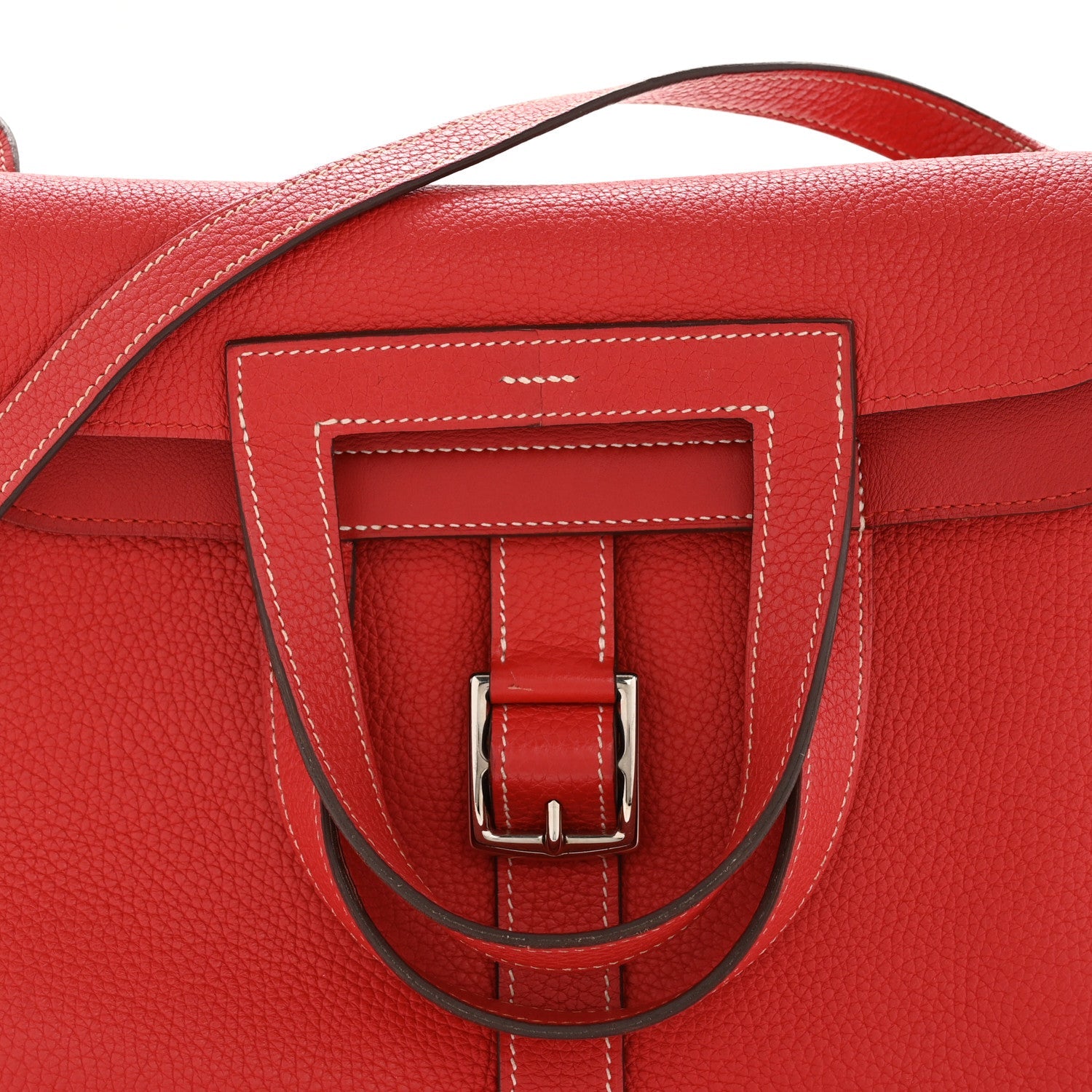 Taurillon Clemence Verso Halzan 31 GM Rouge Casaque Vermillion