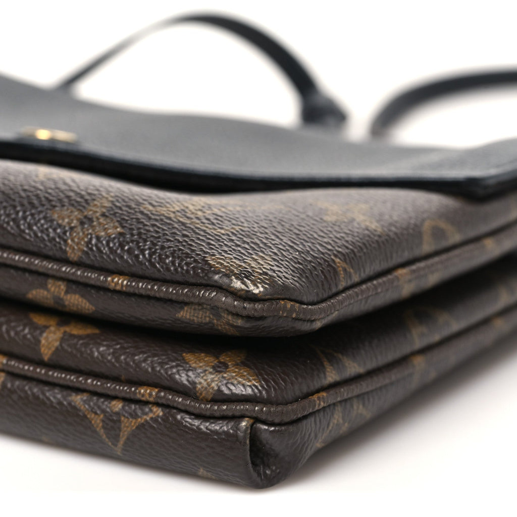 Monogram Twice Pochette Black