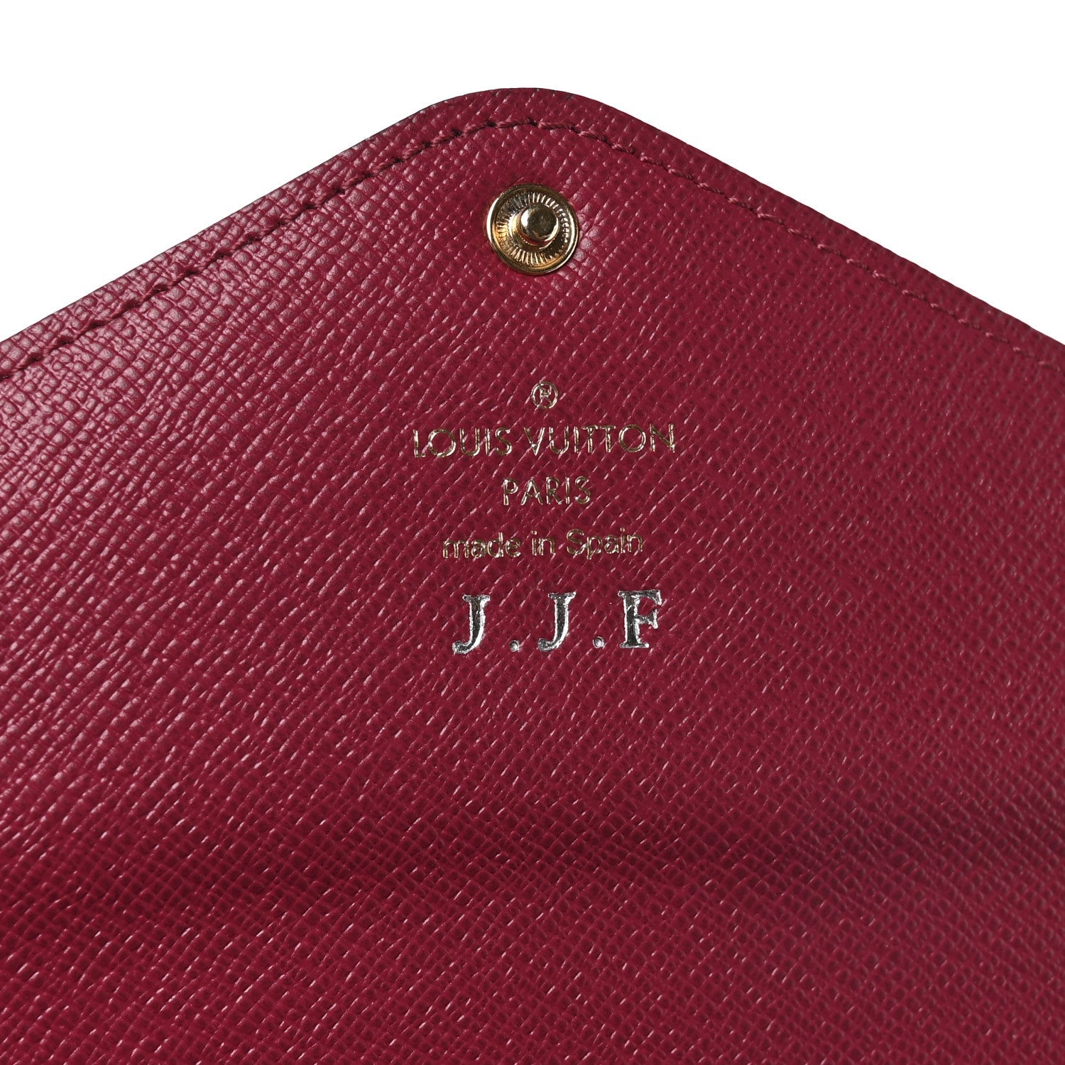 Monogram Josephine Wallet Fuchsia