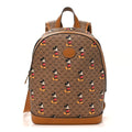X DISNEY Mini Vintage GG Supreme Monogram Mickey Mouse Small Dome Backpack Beige Vintage Sun Oil
