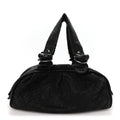 Distressed Lambskin Le Marais Bowler Black