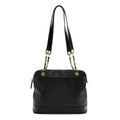 Caviar Triple CC Shoulder Bag Black
