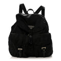 Nylon Vela Medium Backpack Black