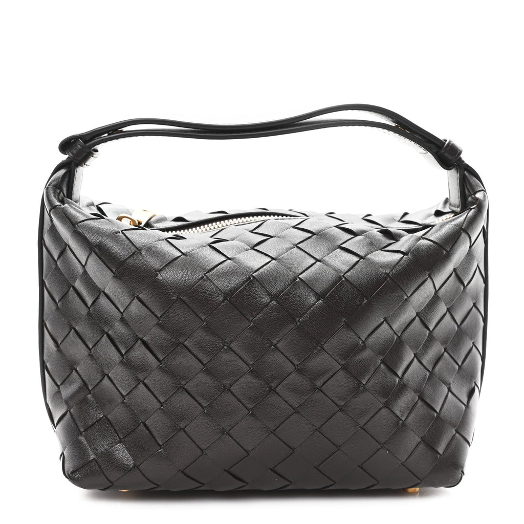 Calfskin Nappa Intrecciato Mini Wallace Fondant