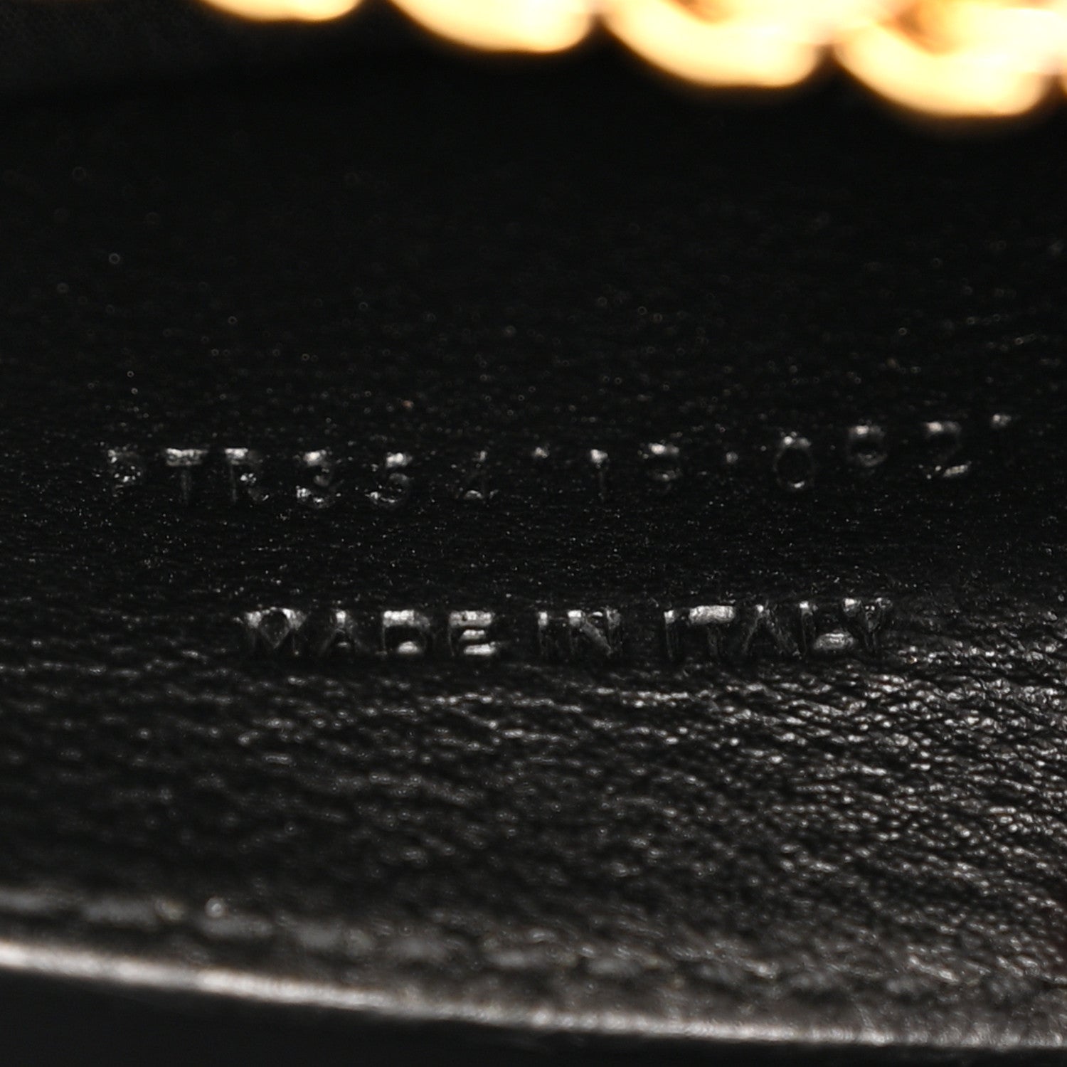 Calfskin Crocodile Embossed Medium Classic Monogram Kate Tassel Satchel Black