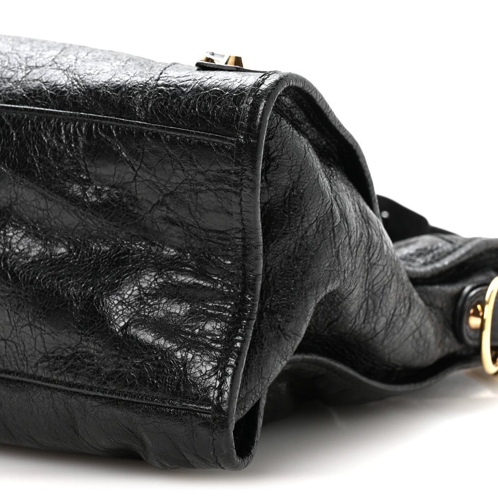 Agneau Classic Gold Hardware City Black