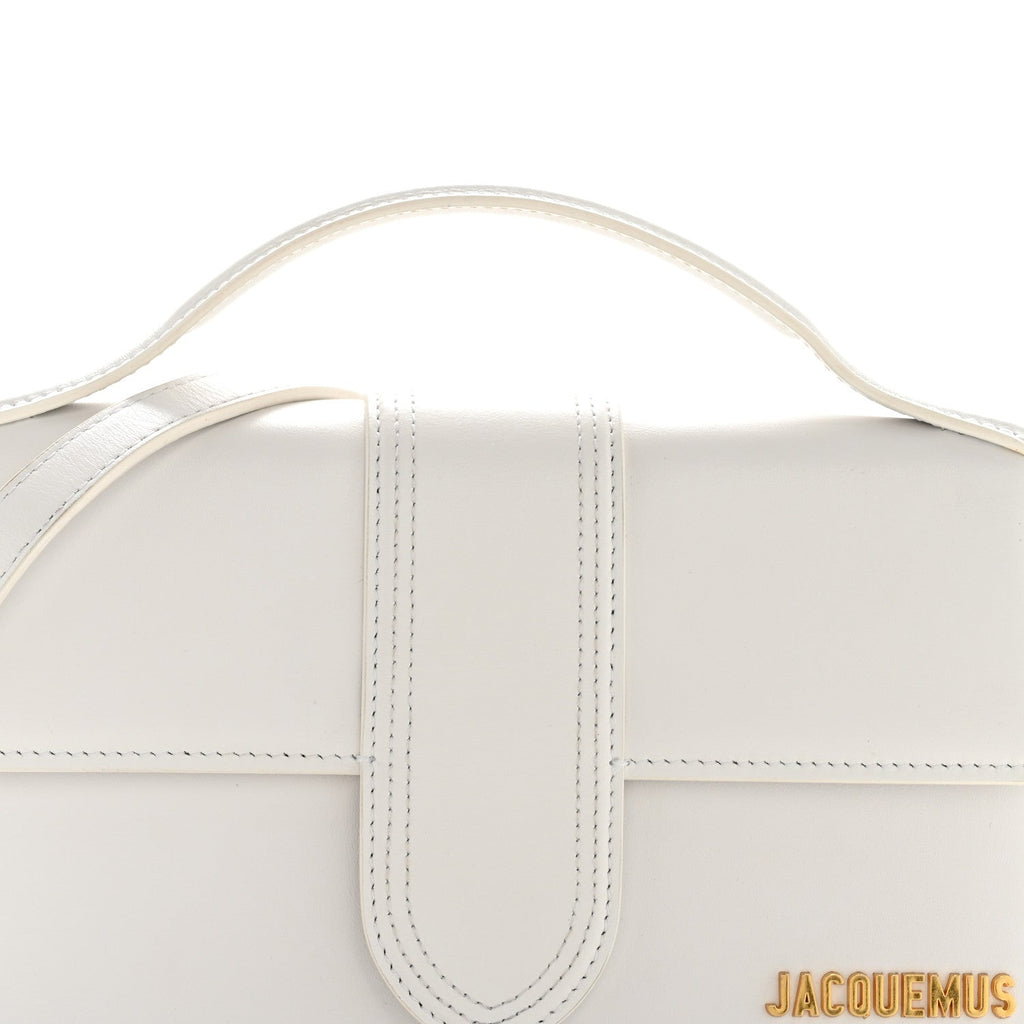 Smooth Calfskin Le Bambino White