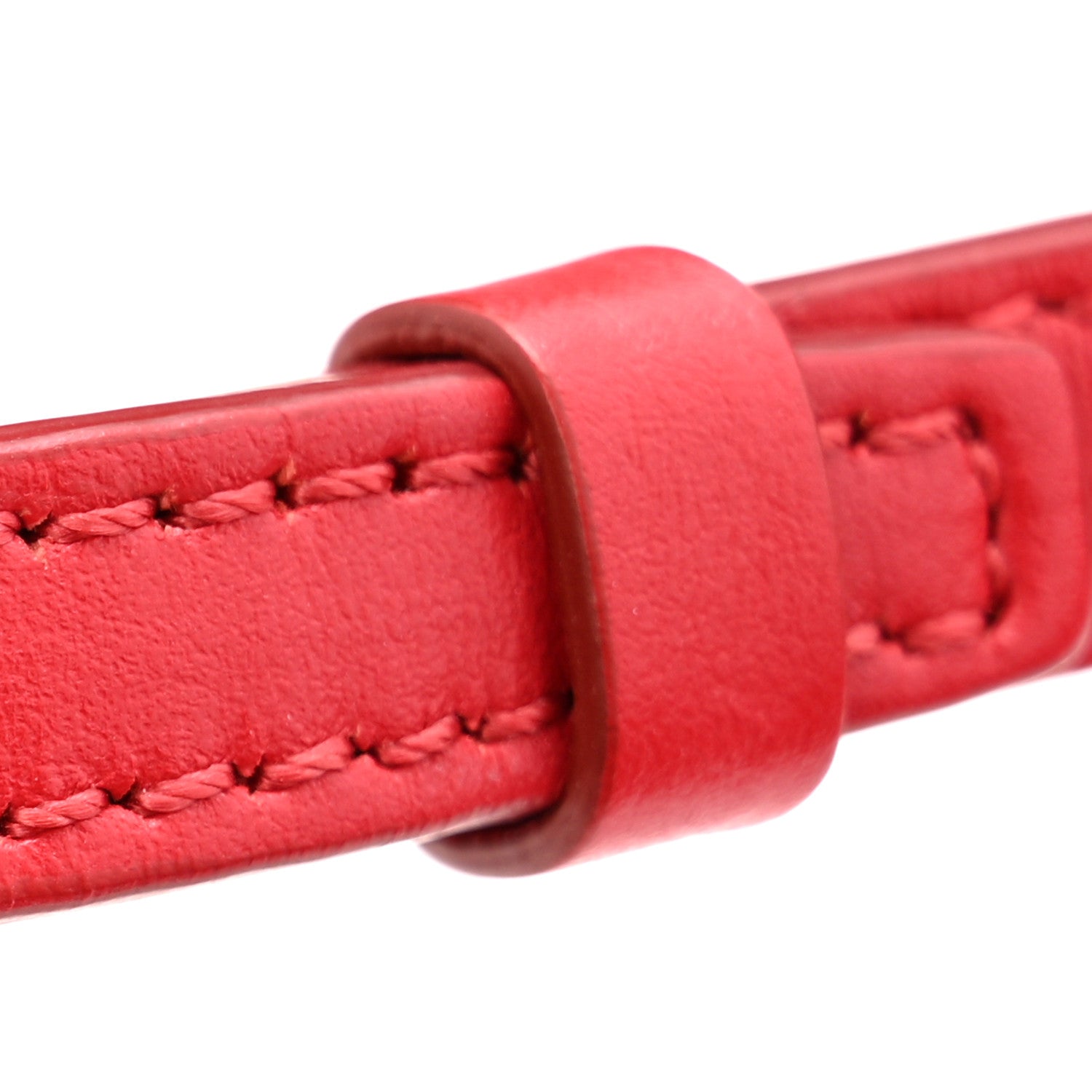 Calfskin Quilted Small Patricia Belt Bag Ruby Red
