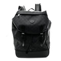 GG Supreme Monogram Azalea Calfskin Medium Retro Interlocking G Backpack Black