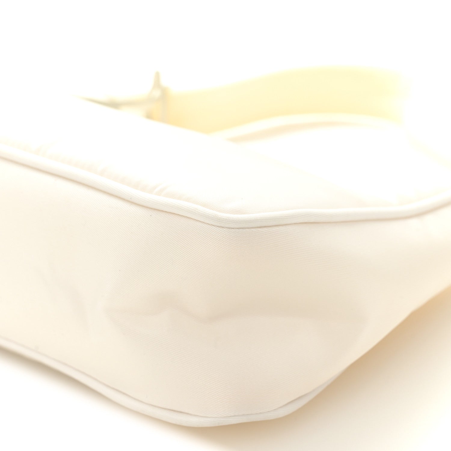Tessuto Nylon Mini Re-Edition 2000 Bag White