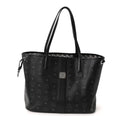 Visetos Medium Liz Reversible Shopper Tote Black
