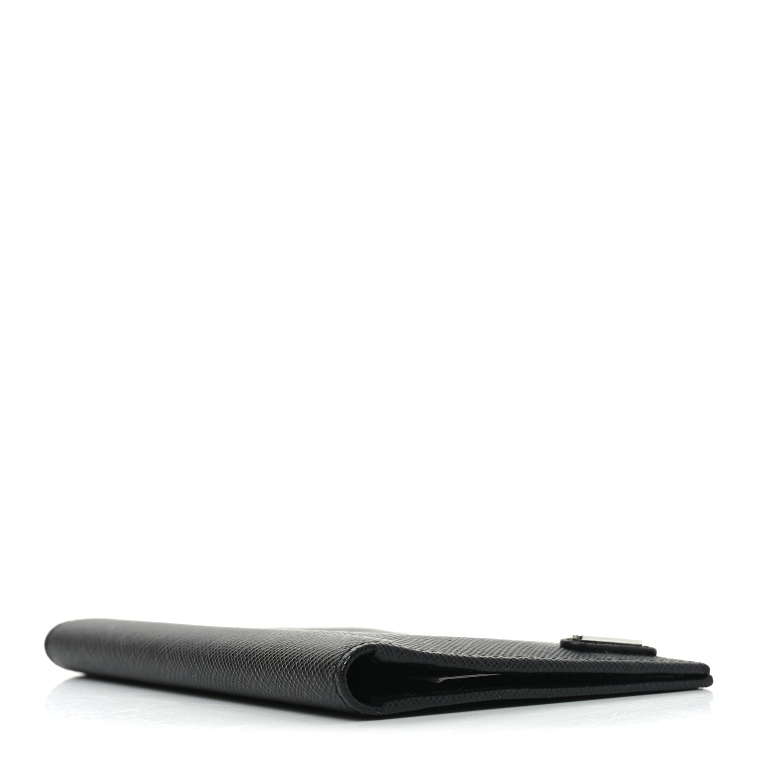 Saffiano Passport Holder Black