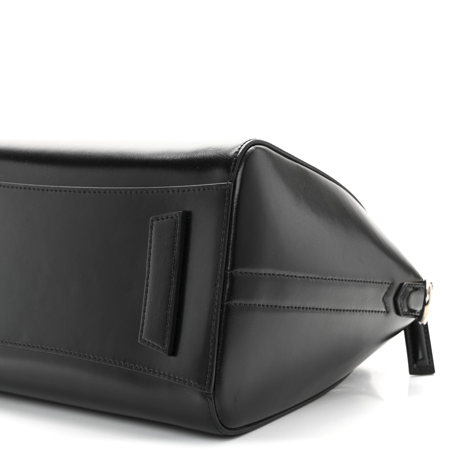 Shiny Lord Calfskin Medium Antigona Black
