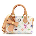LV X TM Monogram Multicolor Nano Speedy White