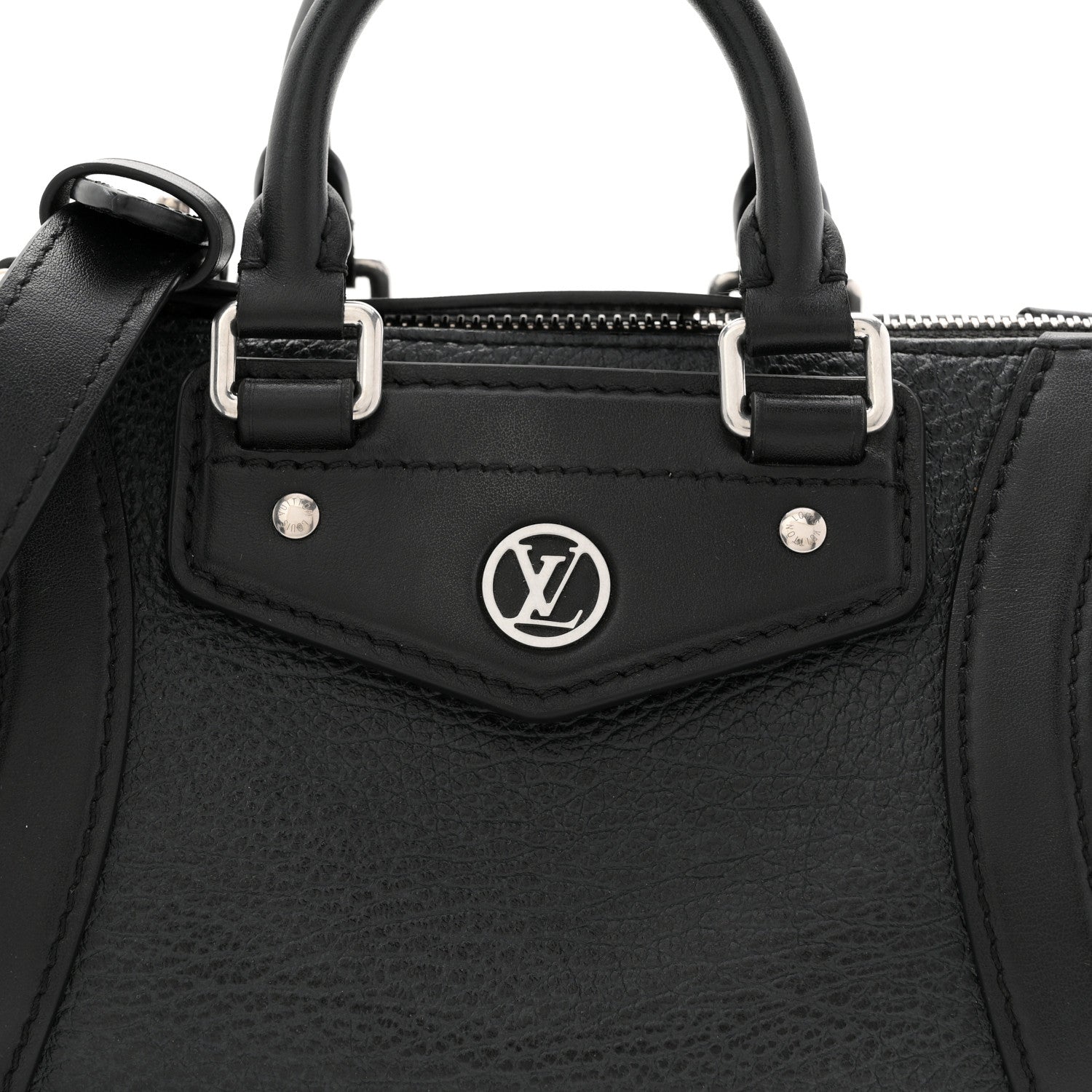 Calfskin Nano Biker Black