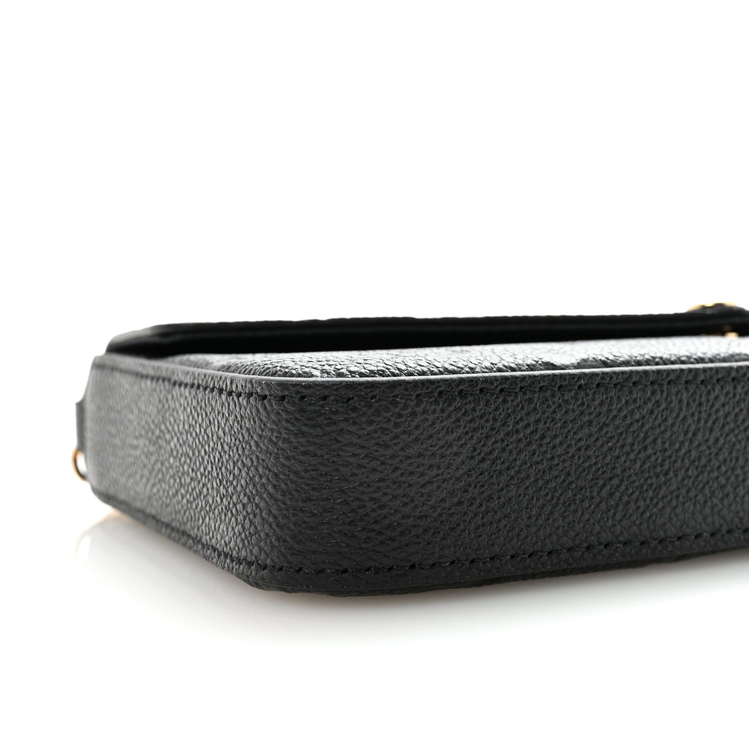 Empreinte Pochette Felicie Chain Wallet Black