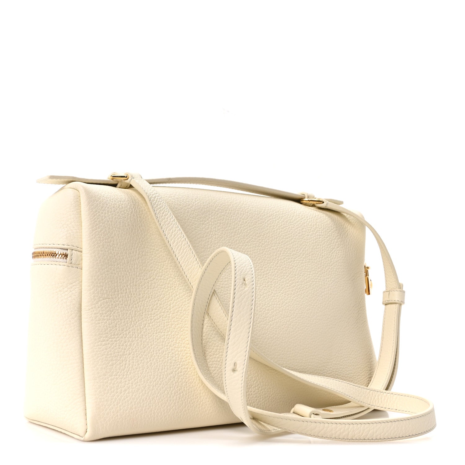 Tender Lambskin Extra Pocket Bag L27 Whisper White