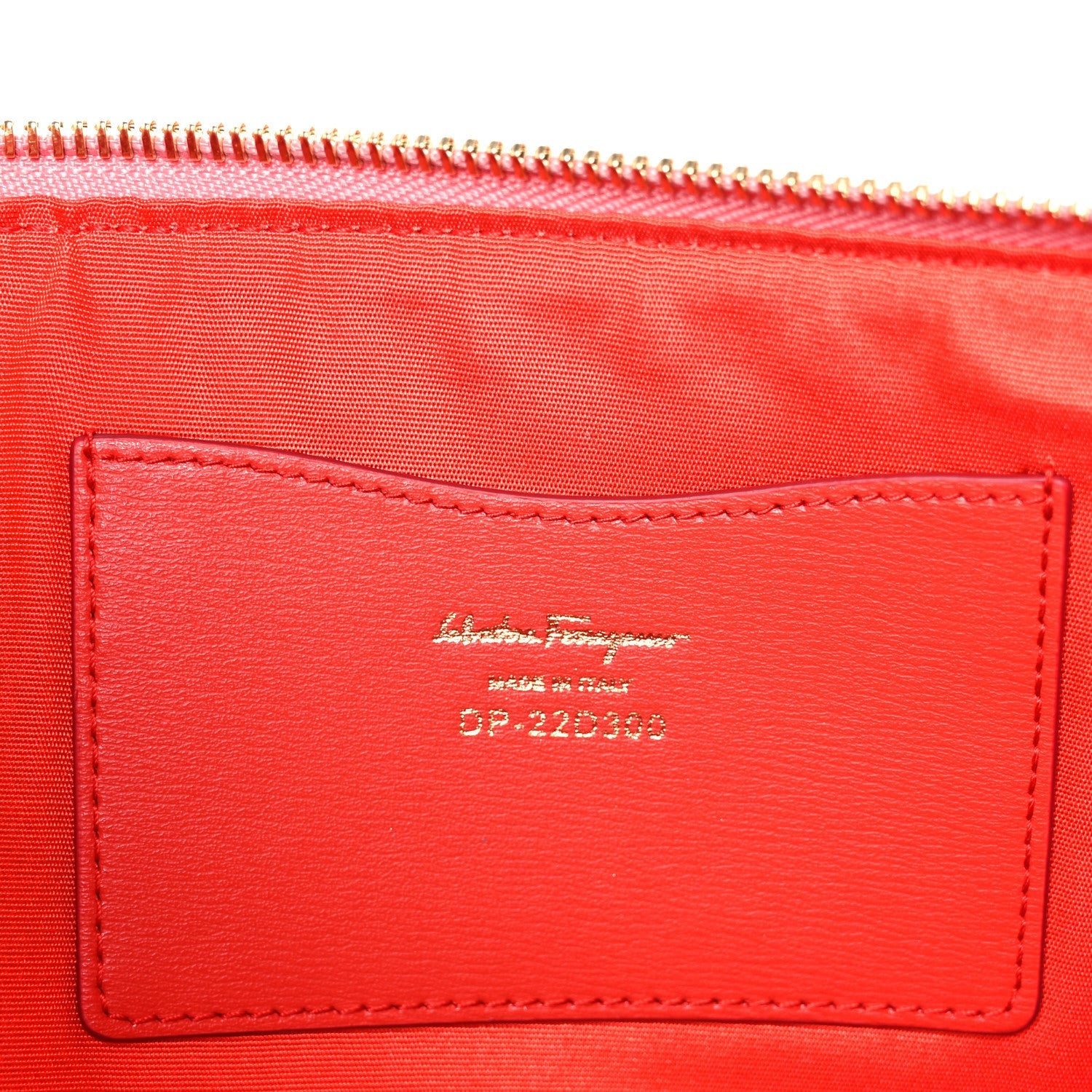 Calfskin Gancini CIty Wristlet Pink