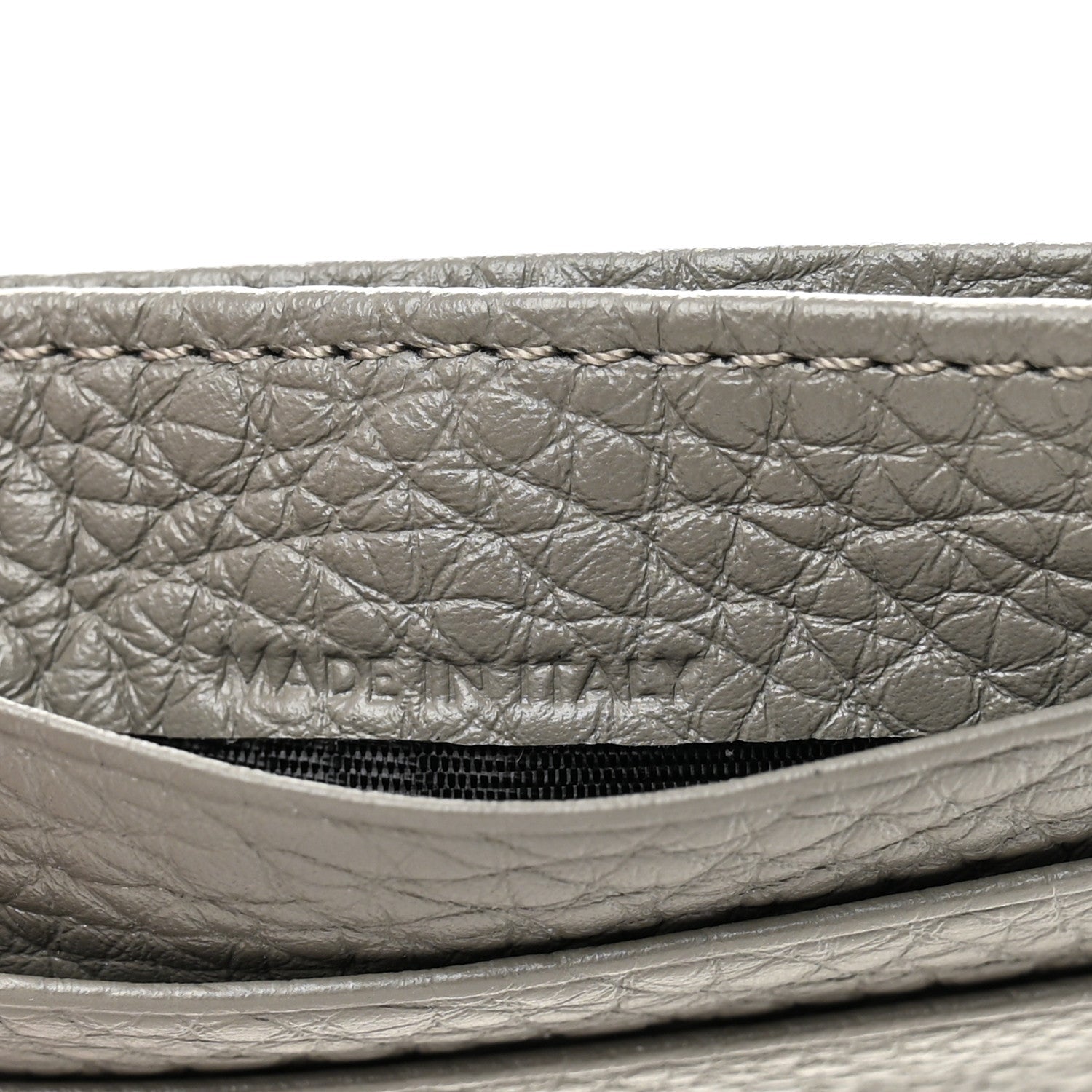 Cuoio Romano Business  Holder Argilla