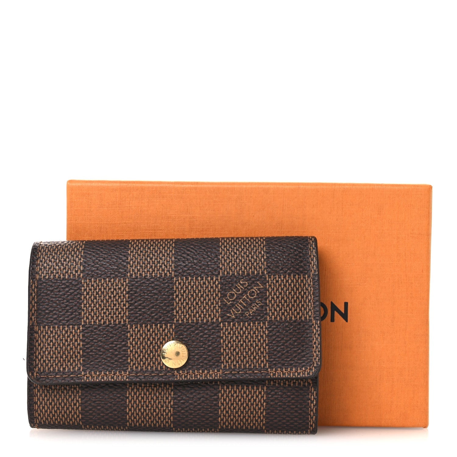 Damier Ebene Multicles 6 Key Holder