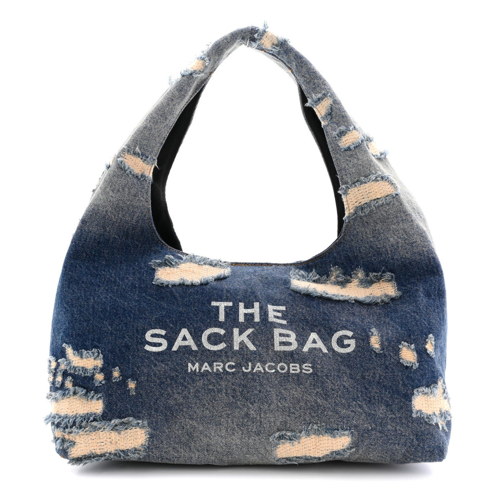 Denim The Rip and Repair The Sack Bag Punk Indigo
