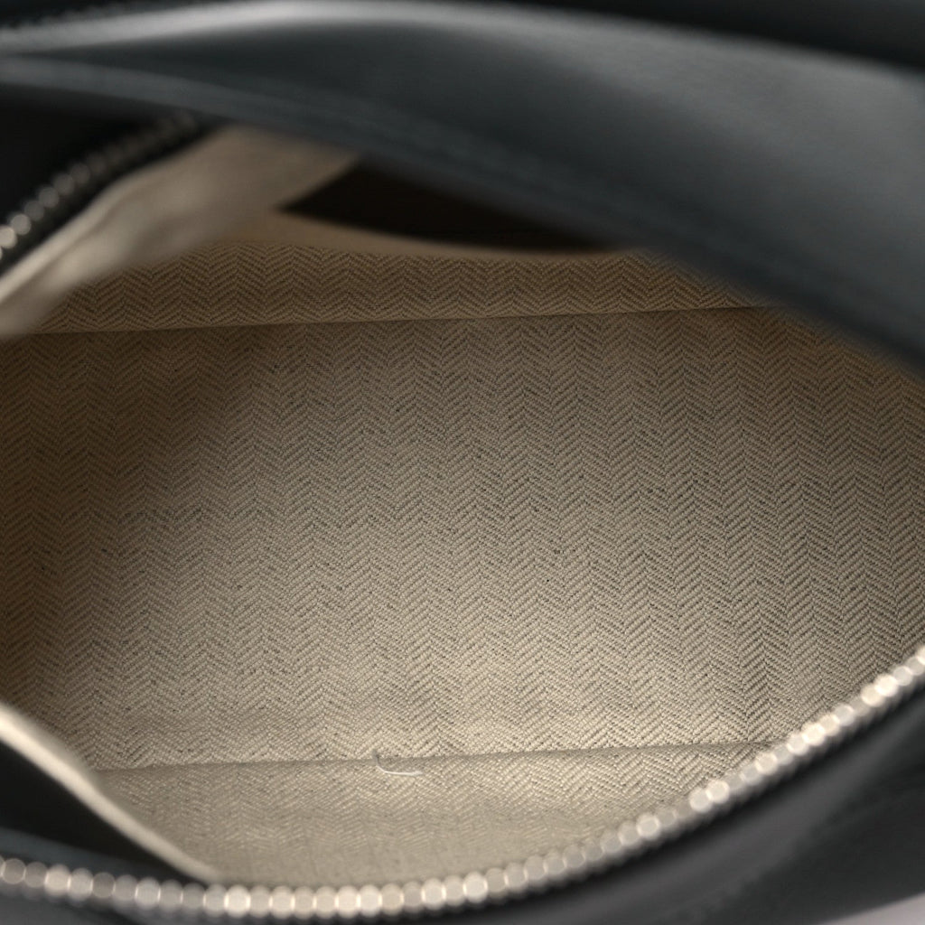 Calfskin Small Puzzle Bag Black